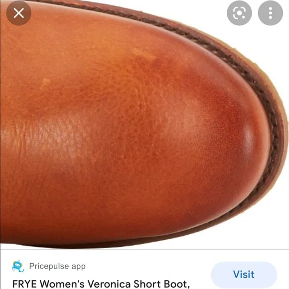 Frye Veronica Short Boot in Whiskey - Picture 4 of 4